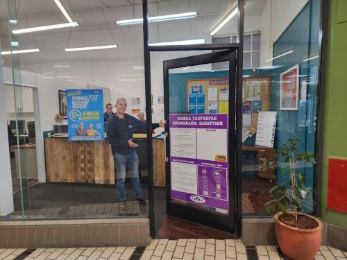 Reception open for business