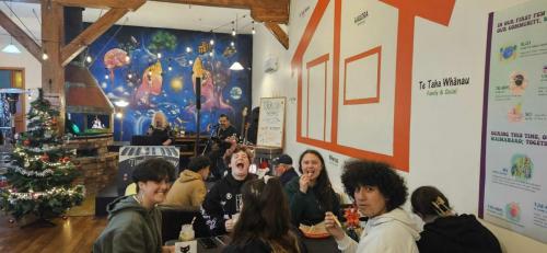 Timeless Therapy performing for Tune Up Tuesday