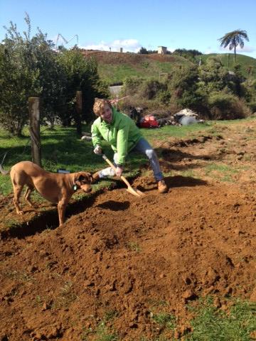Trench-digging! 